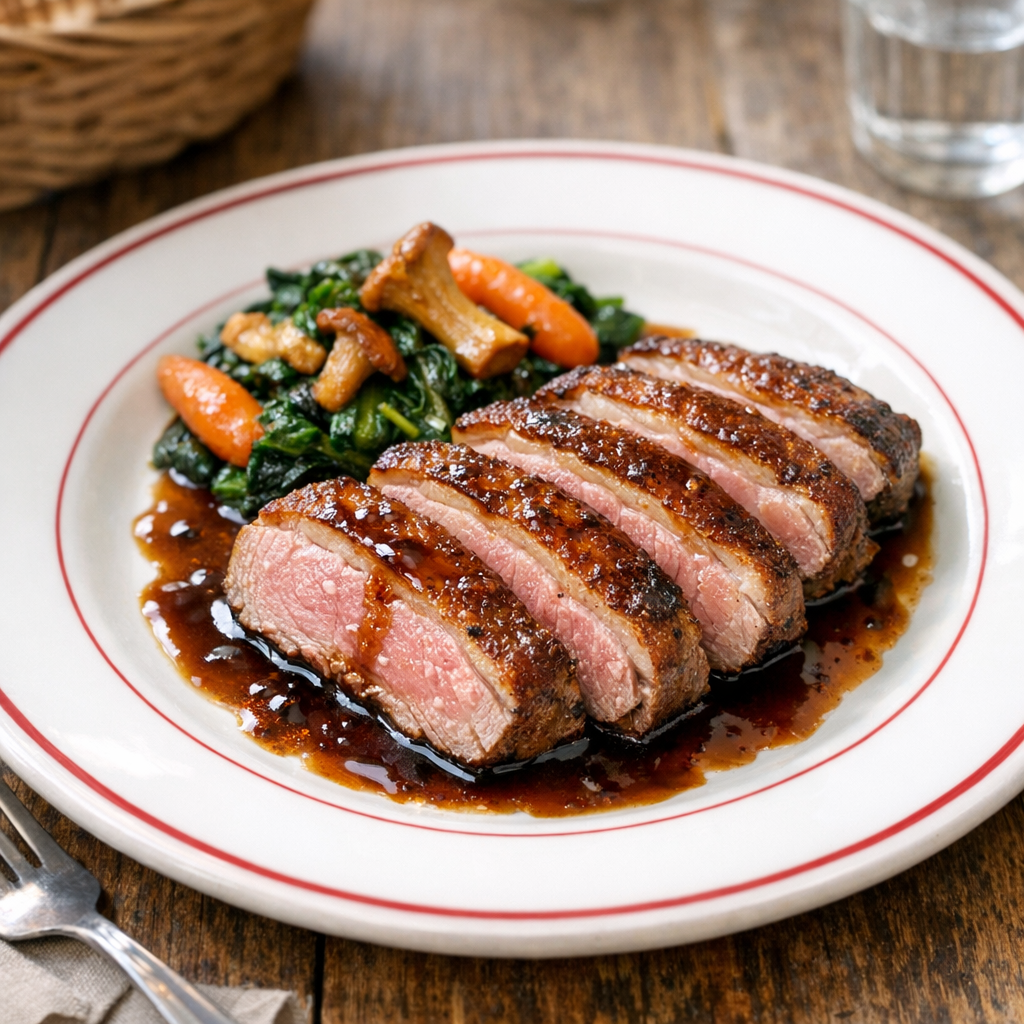 Que servir avec un Magret de canard sans l’alourdir