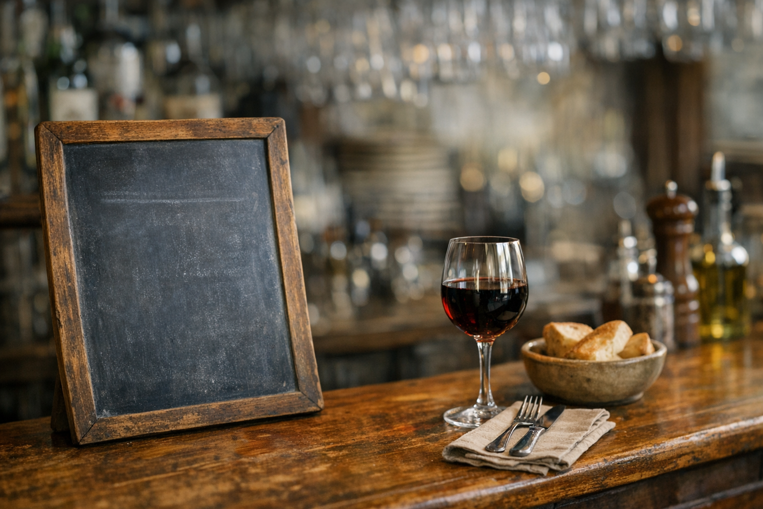 L'art de l'ardoise au bistrot français