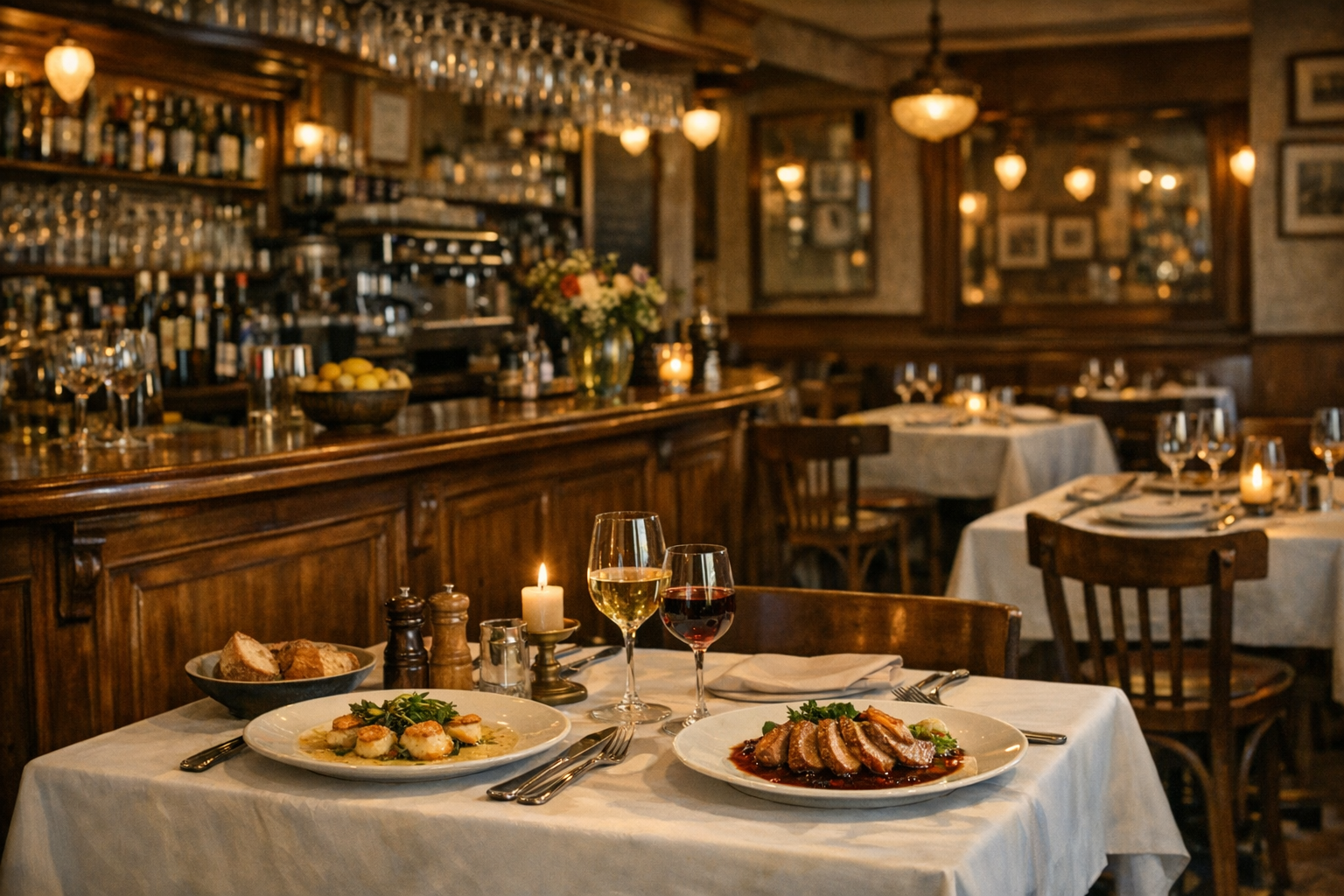Du bistrot au restaurant gastronomique, l'art français de recevoir