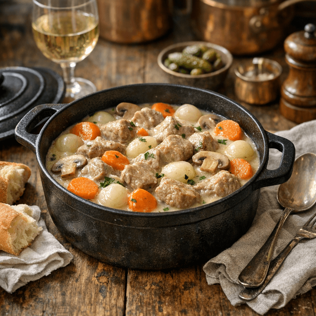 Blanquette de veau facile et légère : ma recette qui nappe juste