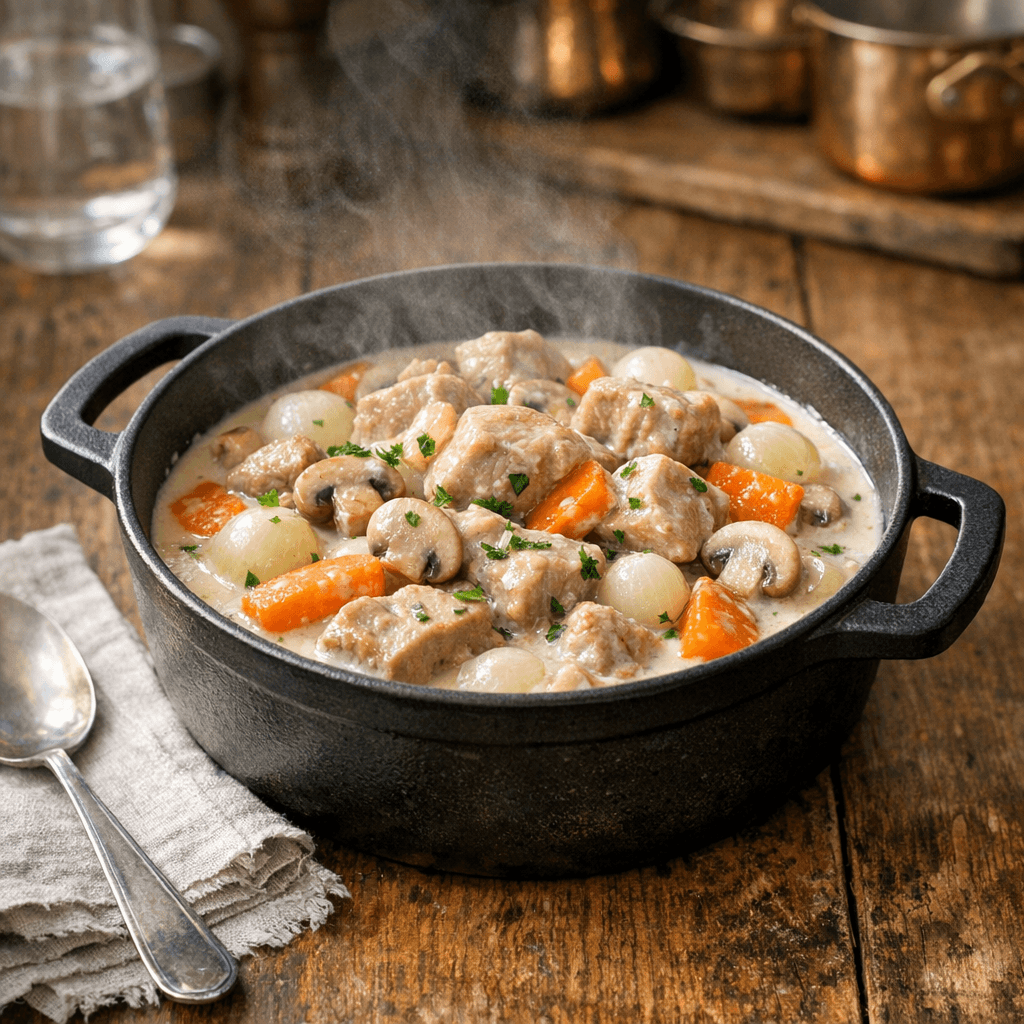 Blanquette de veau fondante : ma méthode vraiment moelleuse
