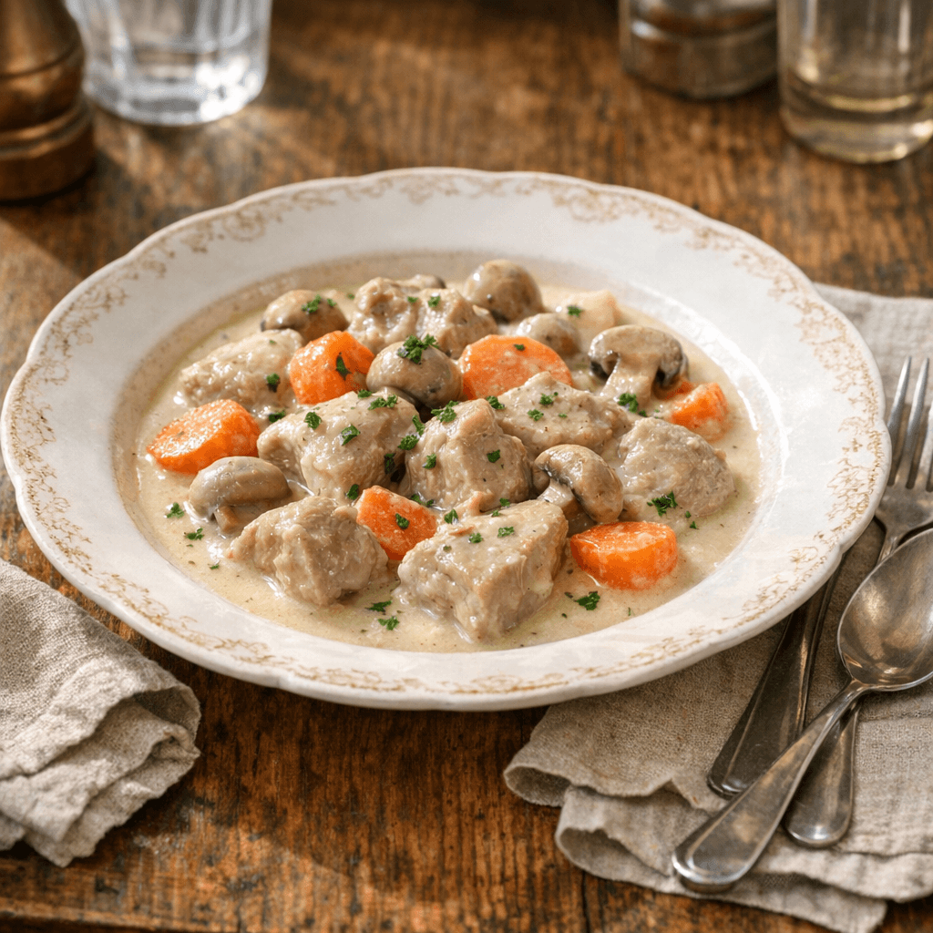 Blanquette veau : ma recette traditionnelle fondante
