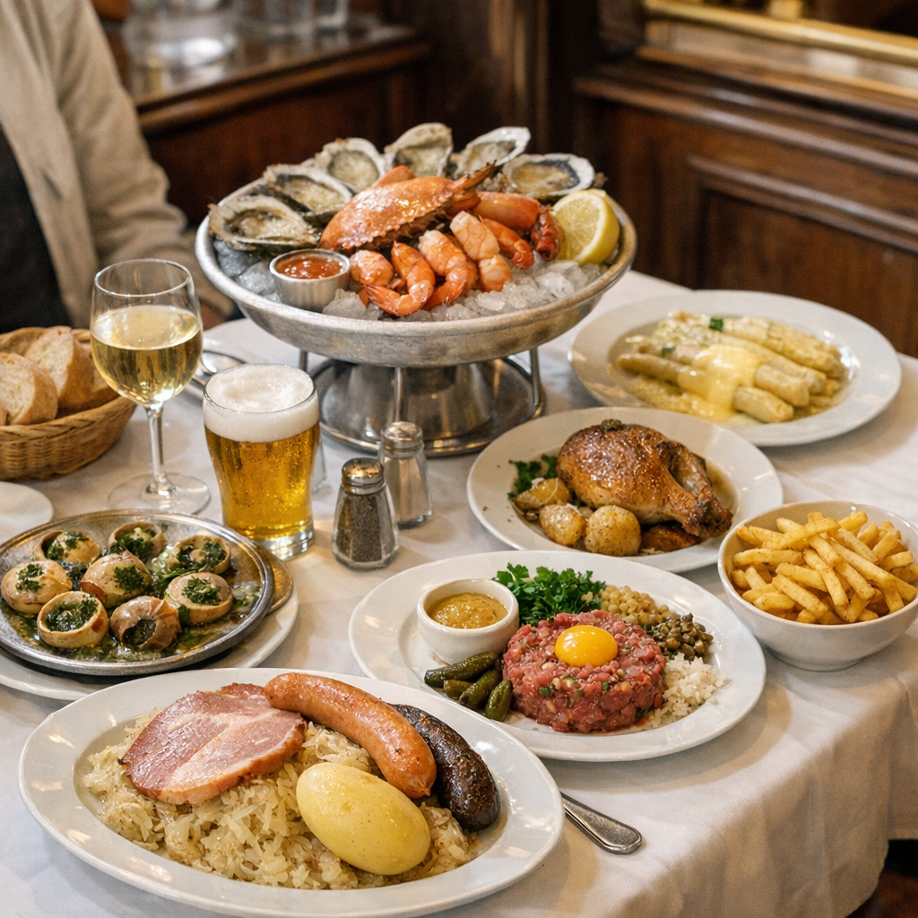 À table chez Lipp : les plats signature, les prix observés et ce qui vaut vraiment la commande