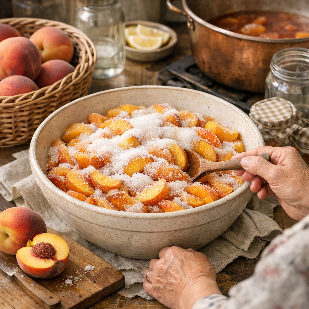 Préparation : ma recette de grand-mère, avec le bon repos au sucre