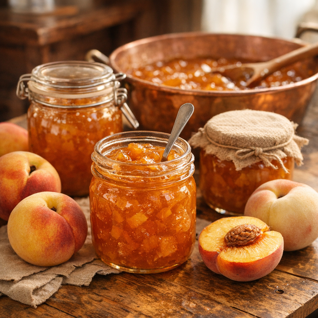 Ma Confiture de pêches de grand-mère tient en 6 gestes sûrs