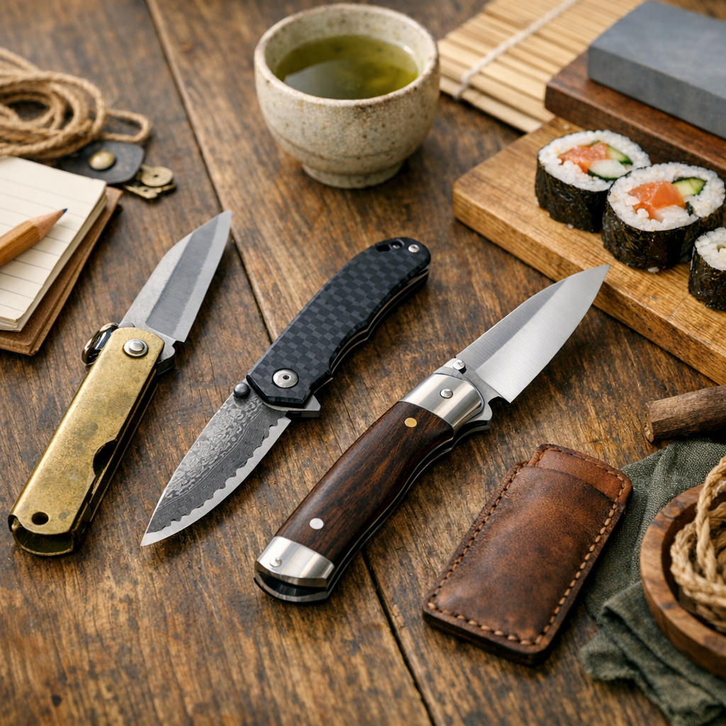Quel type de couteau japonais pliant choisir selon l’usage