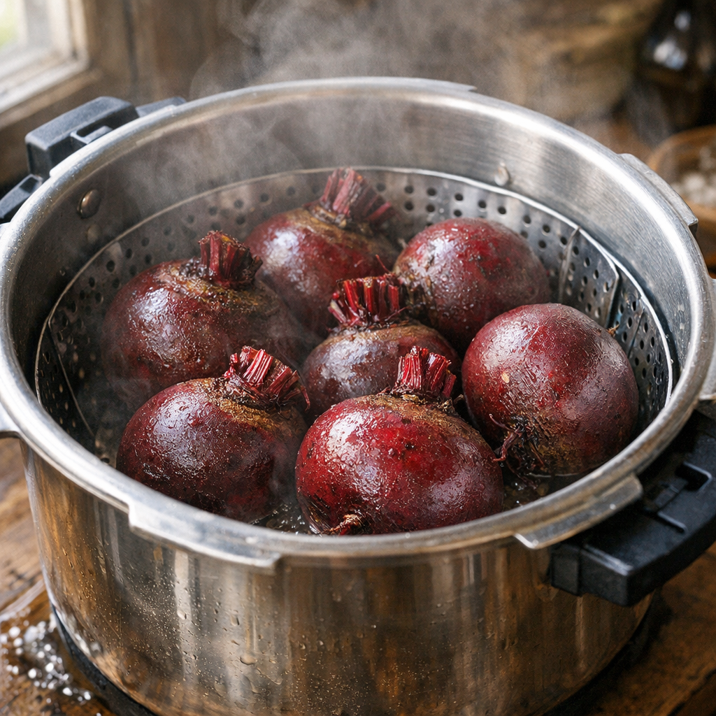 Comment cuire des betteraves en cocotte-minute sans les gorger d’eau