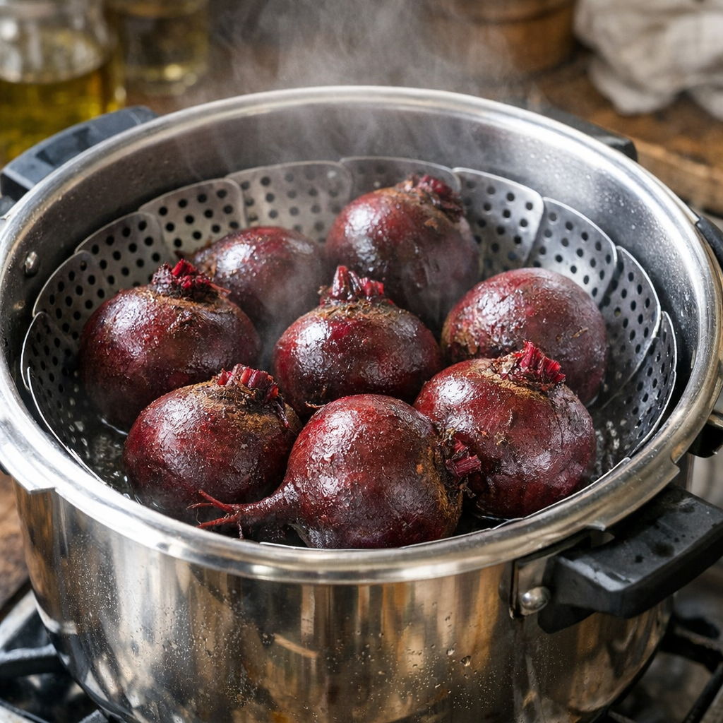 Comment réussir la Cuisson des betteraves rouges en cocotte-minute