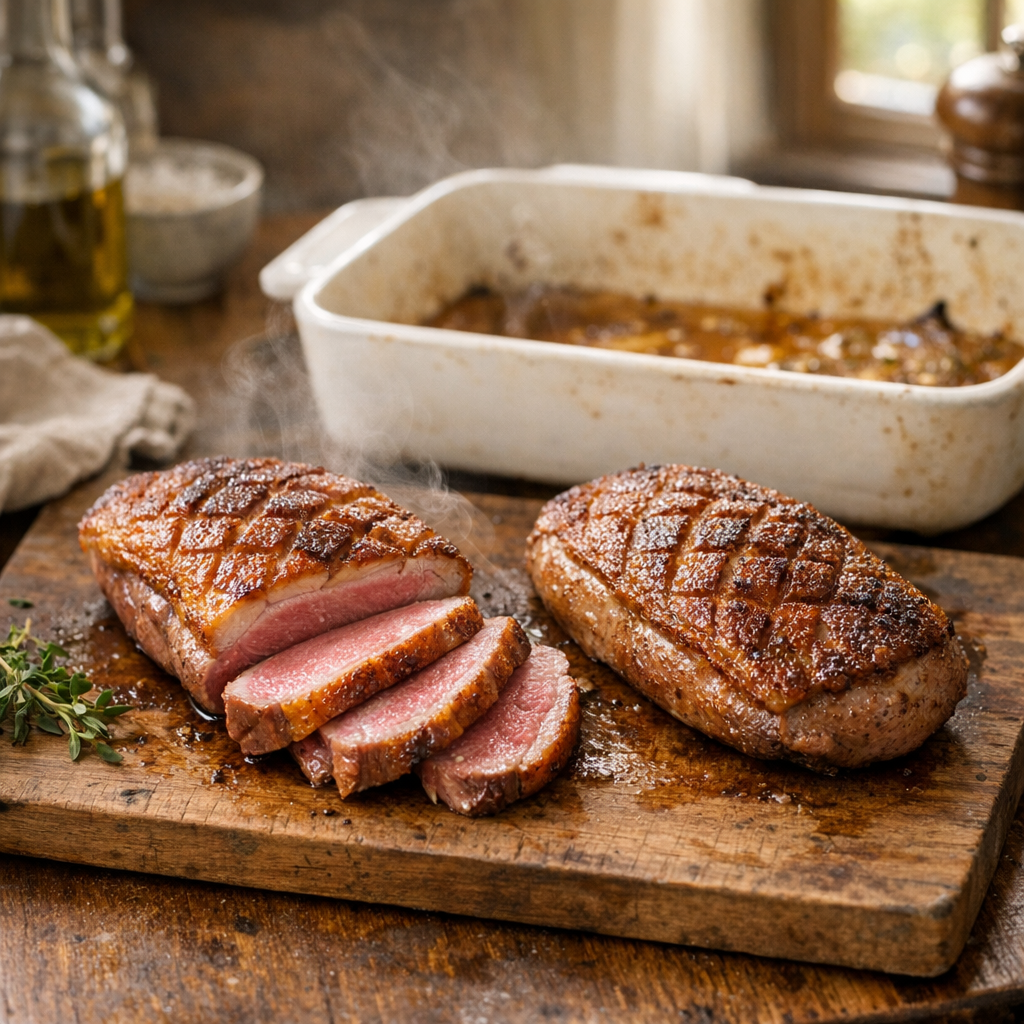 Comment réussir la cuisson du Magret de canard au four
