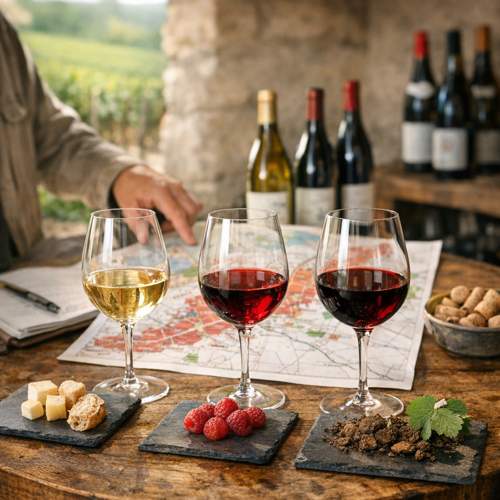 Les grands vins de Bourgogne : comment les goûter sans se perdre entre villages, premiers crus et grands crus