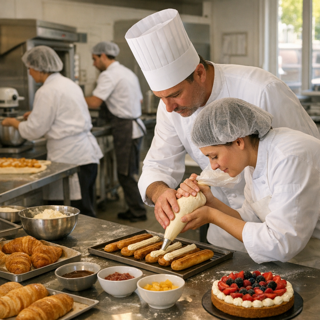 Comment se déroule une formation pâtissier adulte à l’AFPA