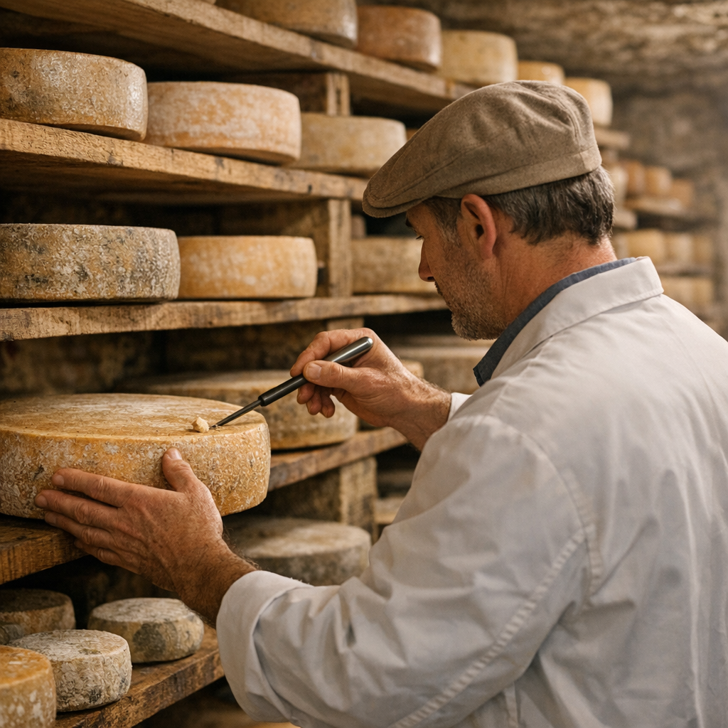 Comment affiner le fromage : ce que fait vraiment l’affineur en cave