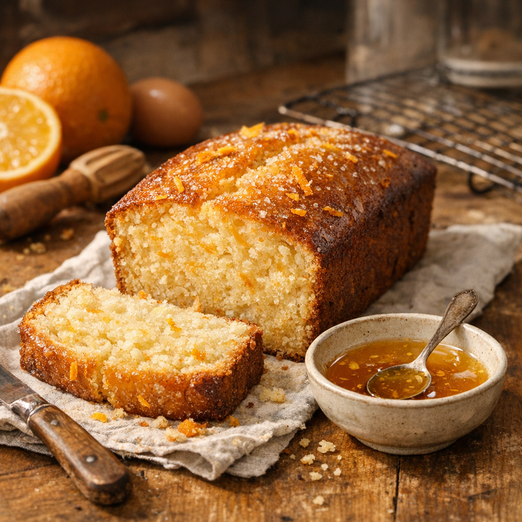 Ce Gâteau à l’orange de grand-mère reste moelleux sans excès de jus