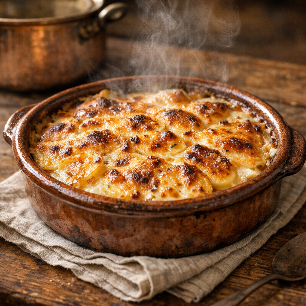 Le gratin Dauphinois traditionnel de ma grand-mère, sans fromage