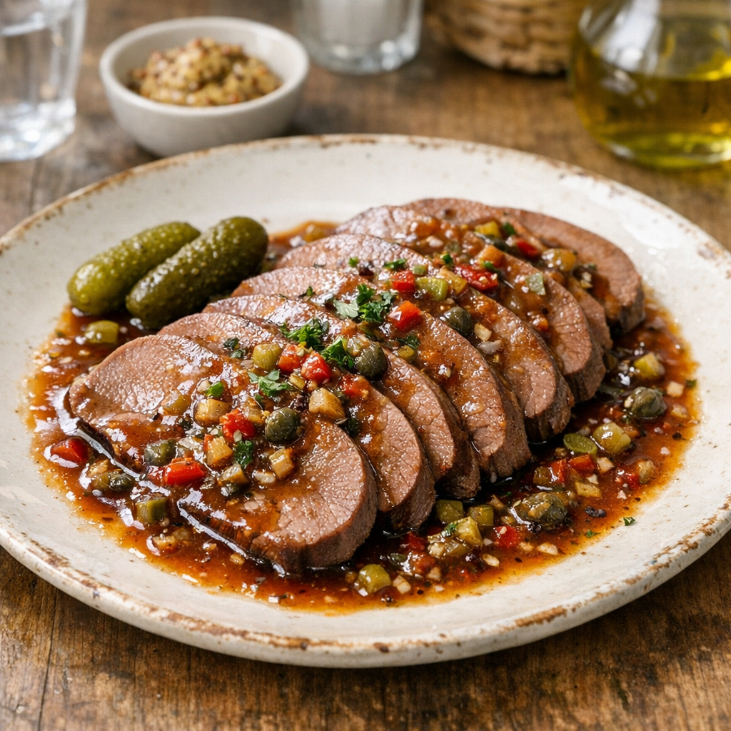 Je réussis la Langue de bœuf Façon Grand-Mère sans faux pas