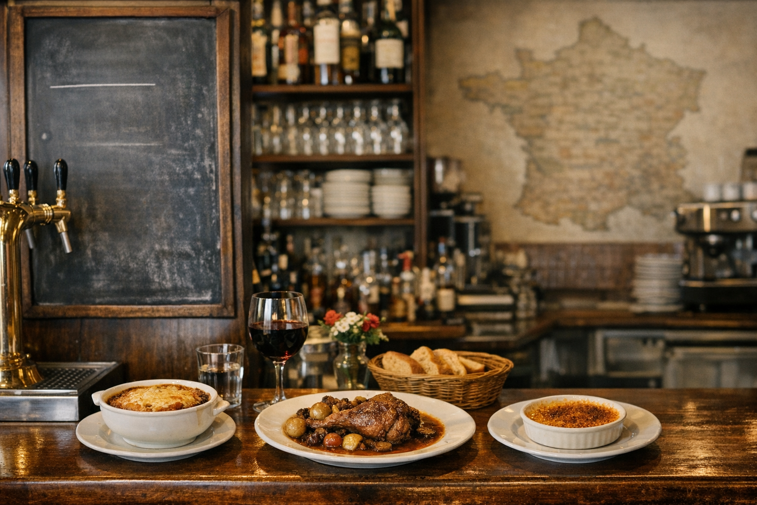 Le bistrot, miroir gourmand de l'histoire-géographie française