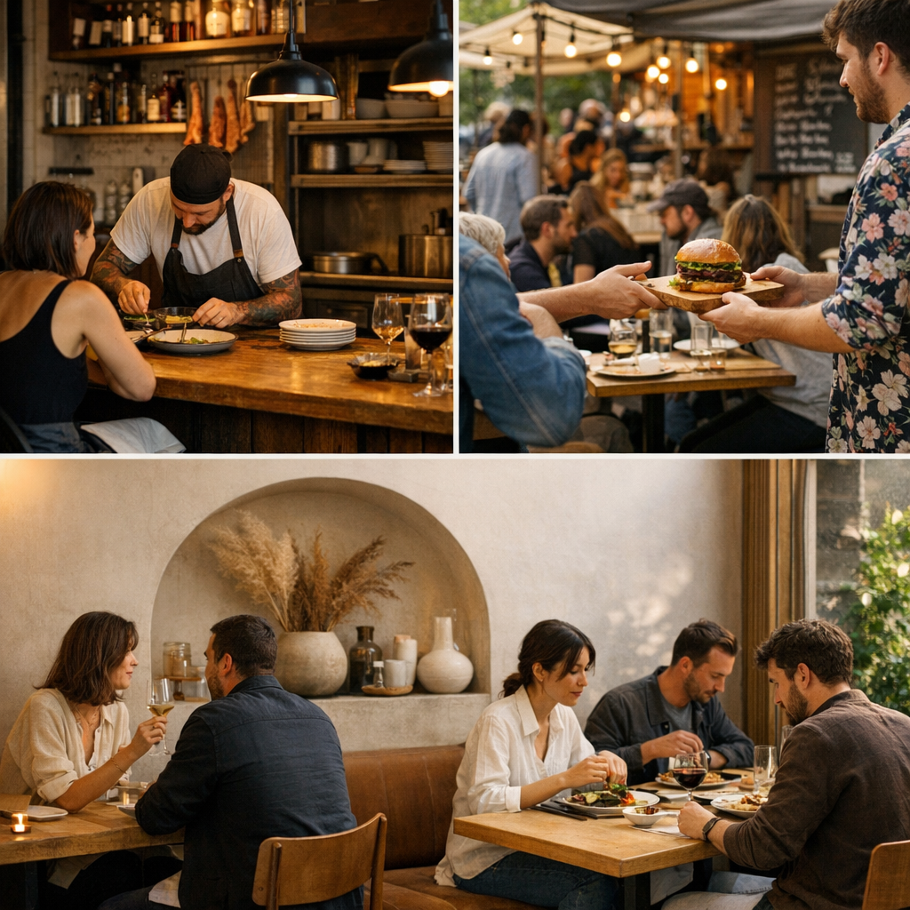 Ce que le Fooding a vraiment révélé : styles de lieux, scènes locales et goût de l’époque