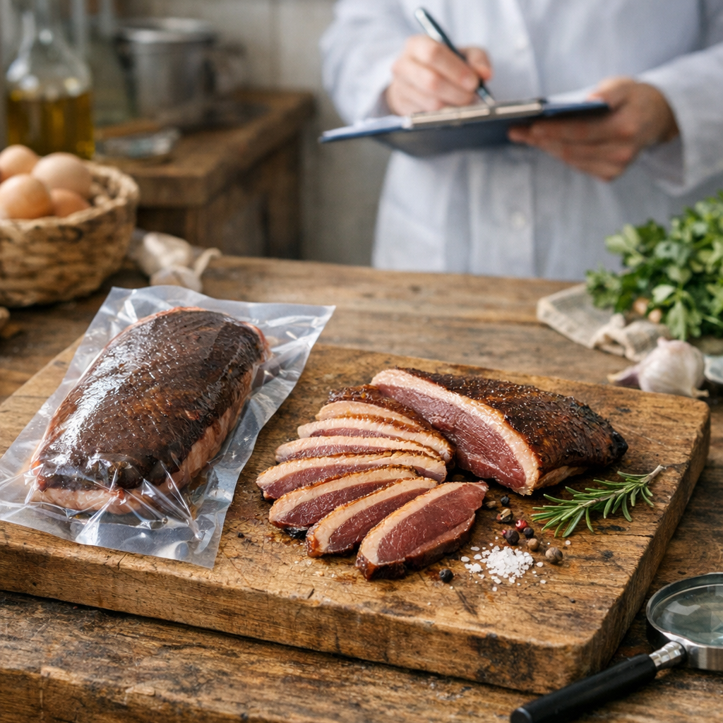 Faut-il craindre un danger avec le Magret de canard séché ?