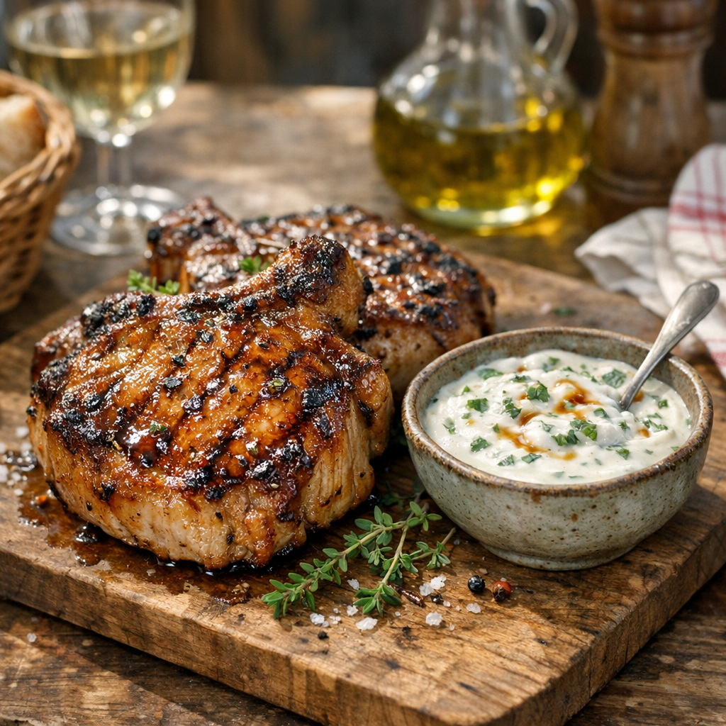 La Marinade pour côte de porc moelleuse tient d’abord à la texture