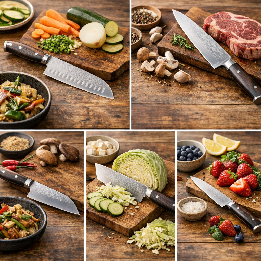 Santoku, gyuto, bunka, nakiri ou petty : le bon profil selon ce que vous cuisinez vraiment