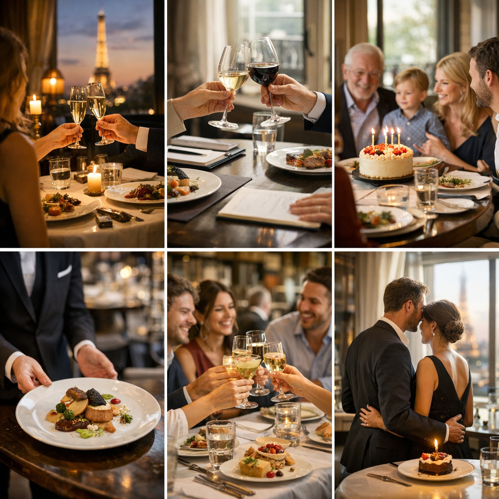 Quel restaurant gastronomique parisien pour quelle occasion : 6 cas d'usage concrets