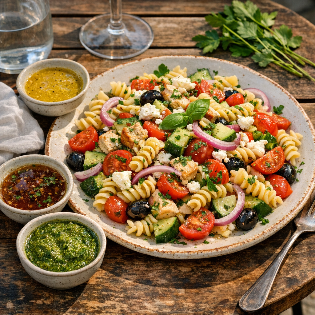 Comment choisir la Meilleure Vinaigrette pour Salade de Pâtes