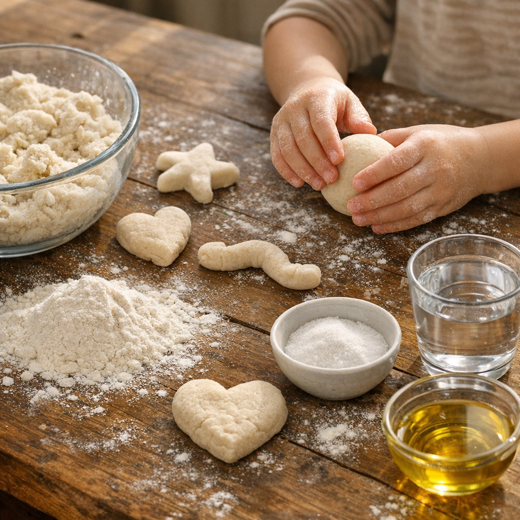 Je réussis la Pâte à sel avec la bonne Recette de base