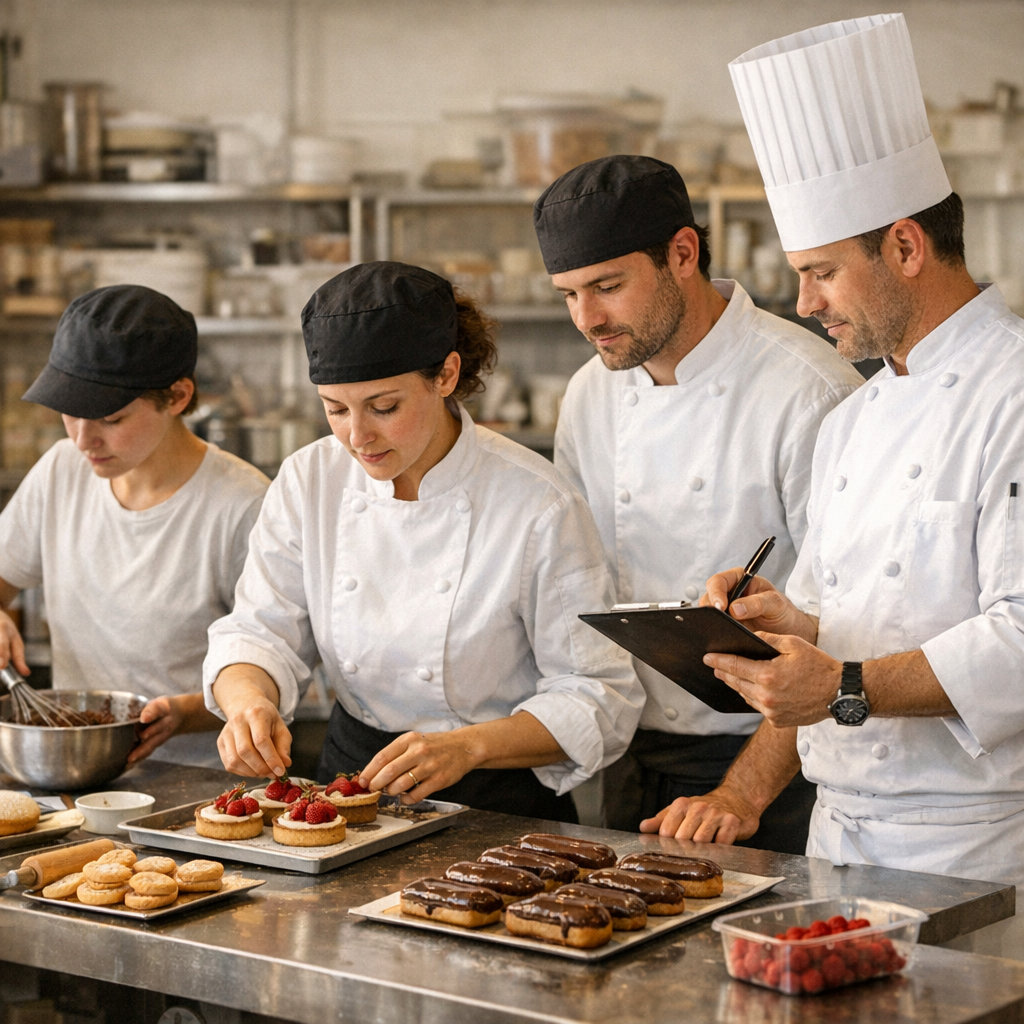 Apprenti, aide, ouvrier, chef pâtissier, artisan : les écarts de revenus selon le statut