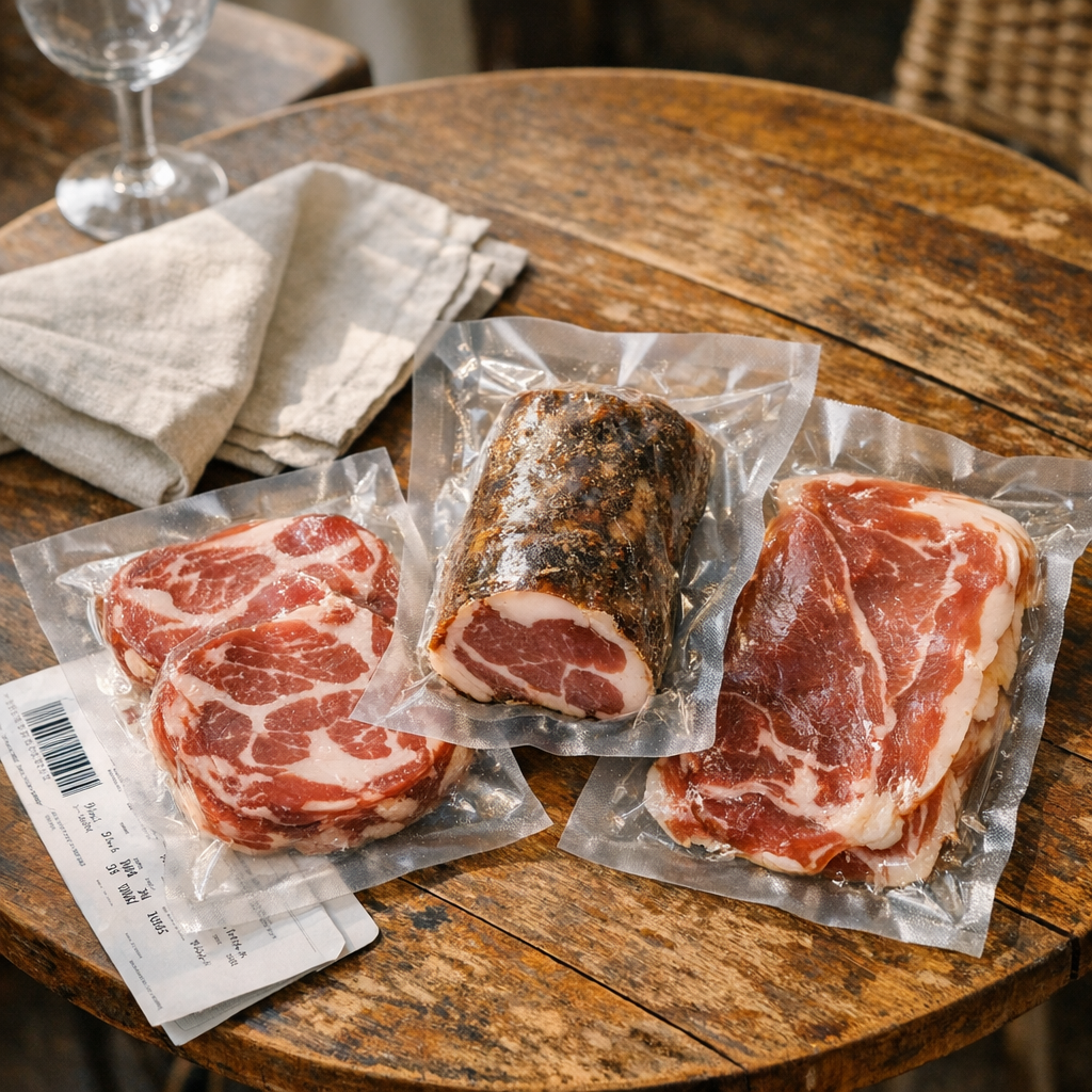 Peut on ramener de la charcuterie corse en avion ?