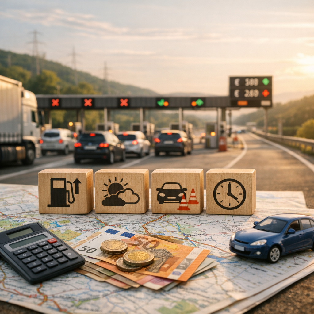 Ce qui fait varier le tarif d’un péage sur autoroute