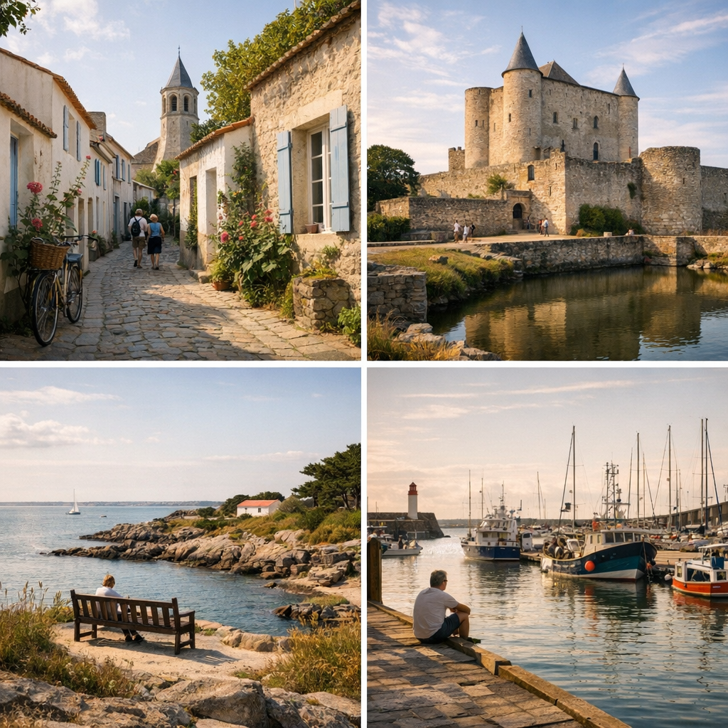 Mon itinéraire sensible pour faire le tour de l’île sans courir : centre historique, château, Jacobsen, Bois de la Chais