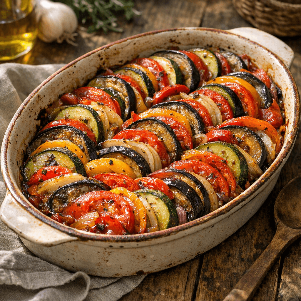 Ratatouille au four : ma recette fondante et confite