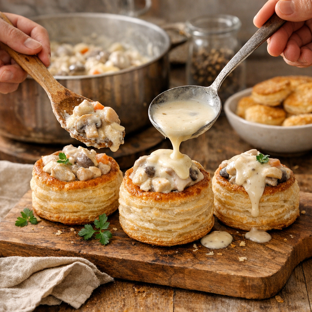 Les bons gestes pour une garniture moelleuse et une sauce qui nappe