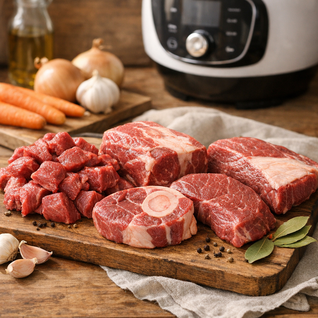 Quel est le meilleur morceau pour faire un bourguignon au Cookeo ?