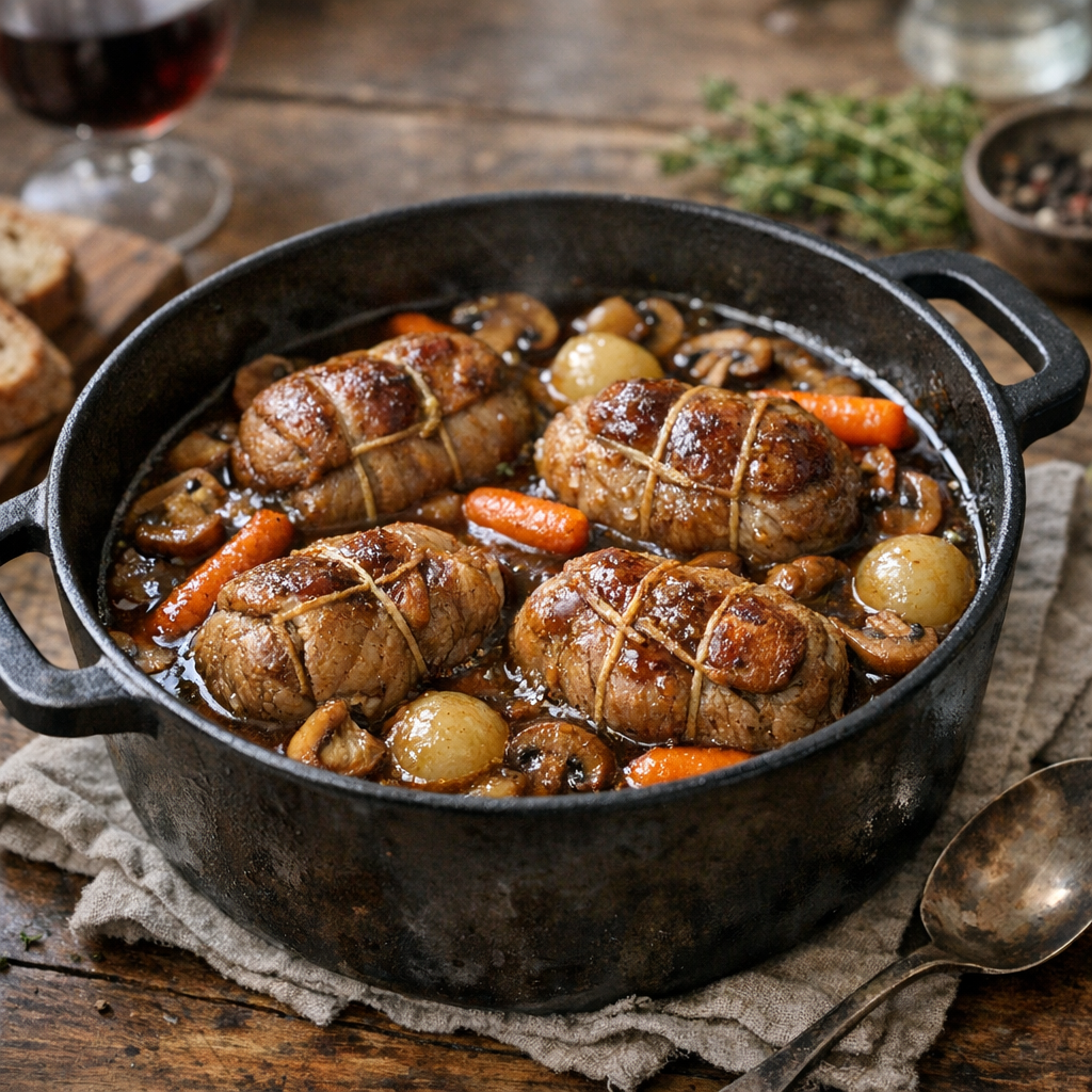 Je vous montre la Recette des Paupiettes de veau traditionnelles
