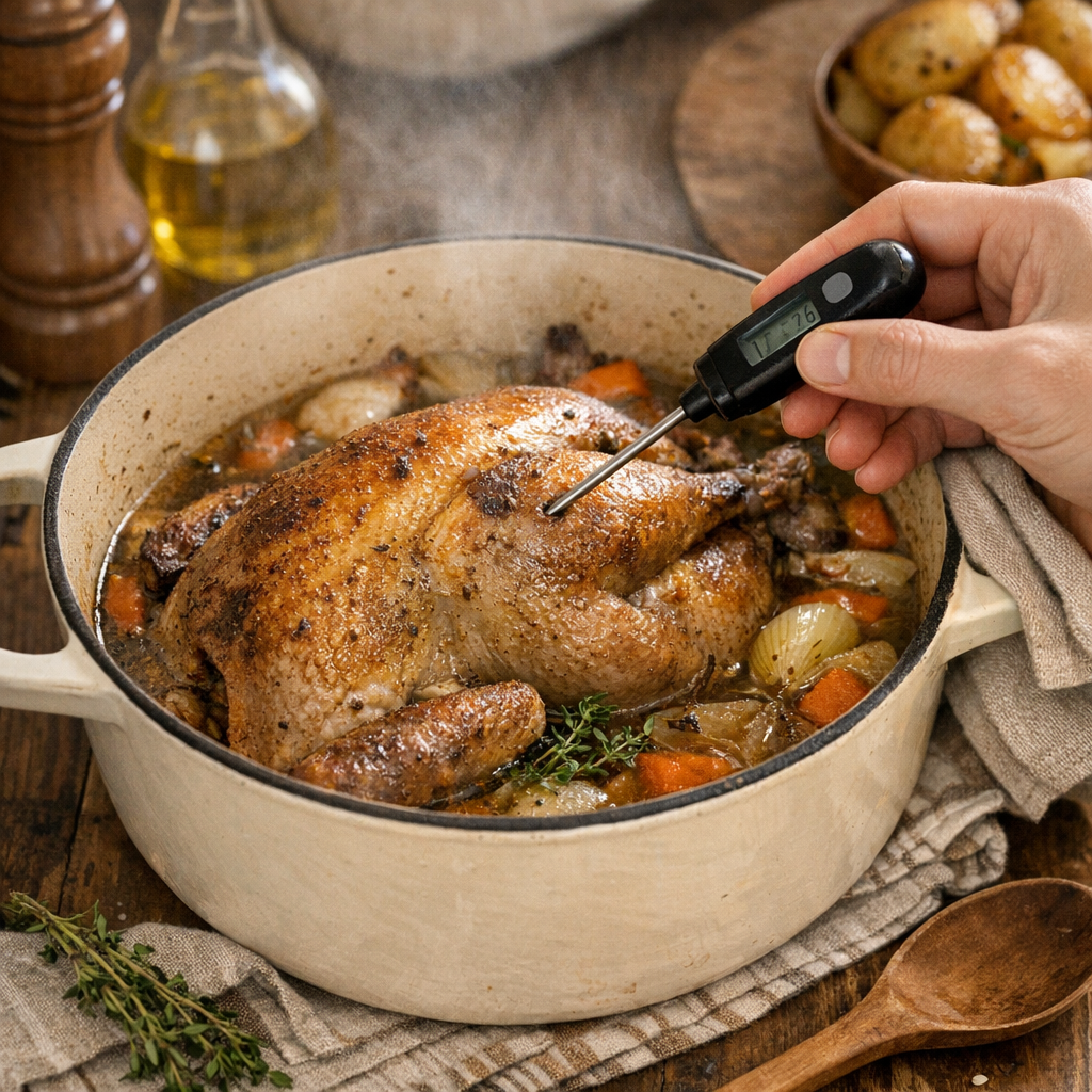 Cuisson : comment savoir si la pintade est cuite sans la dessécher
