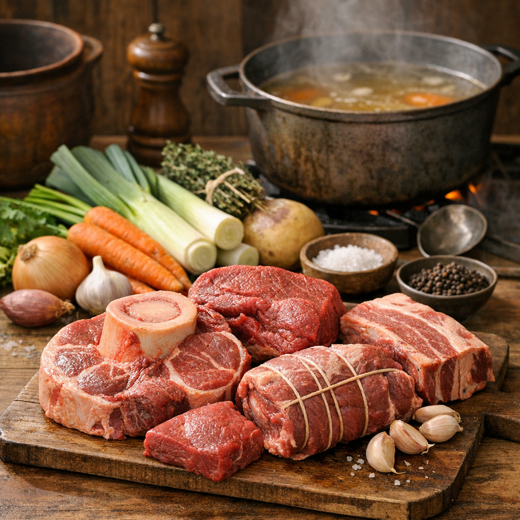 Quelle viande choisir pour un pot-au-feu vraiment goûteux
