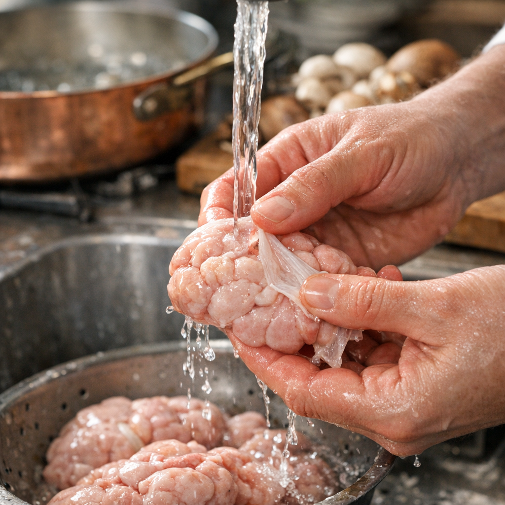 Je vous montre la recette des Ris de veau sans faux pas