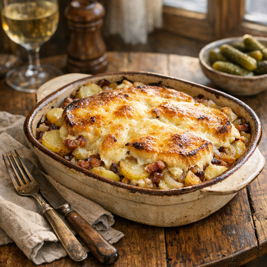 Recette tartiflette reblochon : la vraie, fondante et facile