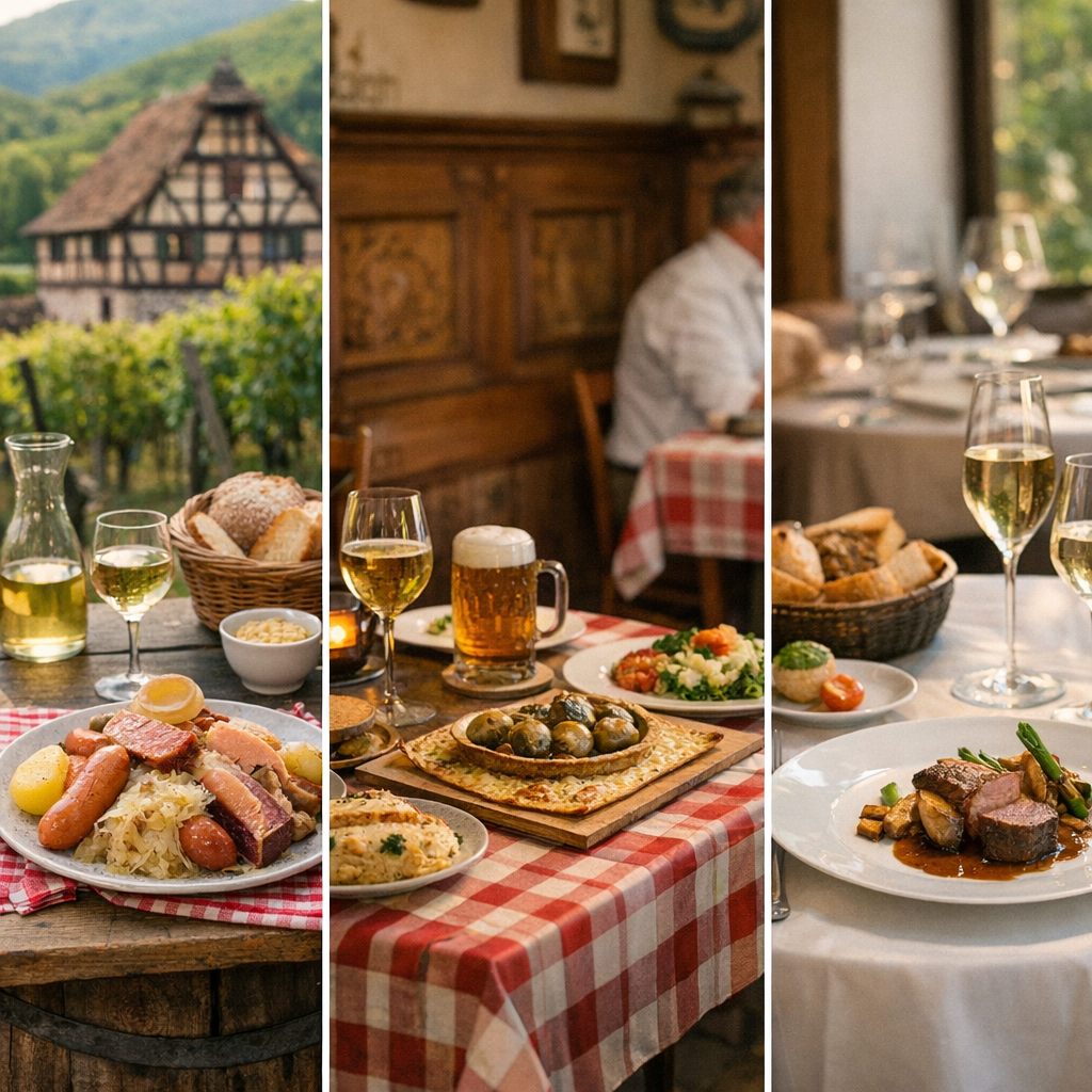 Mes repères concrets en Alsace : quel style de table selon votre budget, votre route et votre appétit