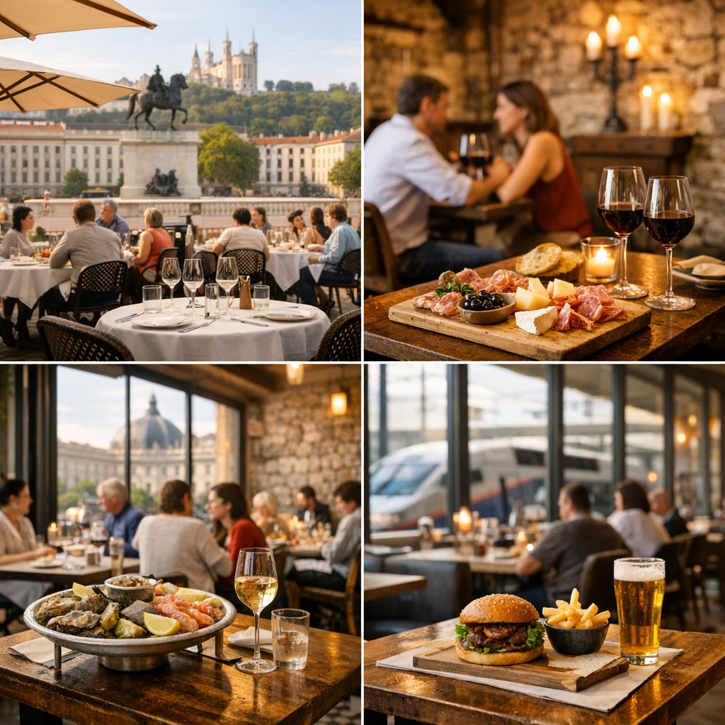 Les grandes ambiances de table à Lyon 2: Bellecour, Ainay, Cordeliers, Perrache