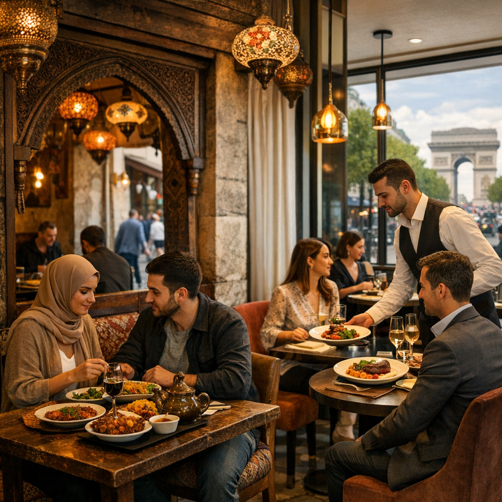 Du Quartier Mouffetard aux Champs-Élysées : quel style de restaurant halal chercher à Paris