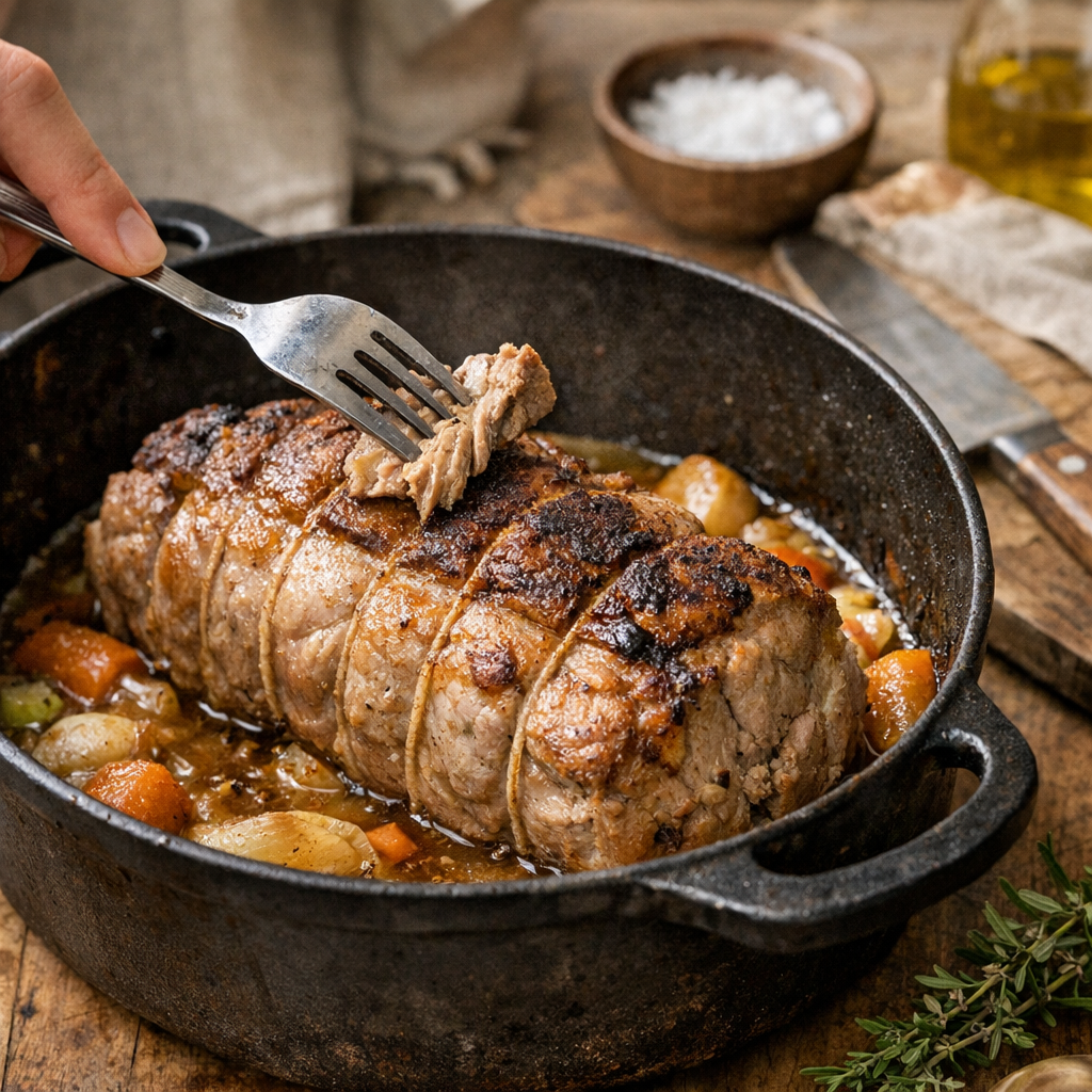 Pourquoi mon rôti de porc est dur ?