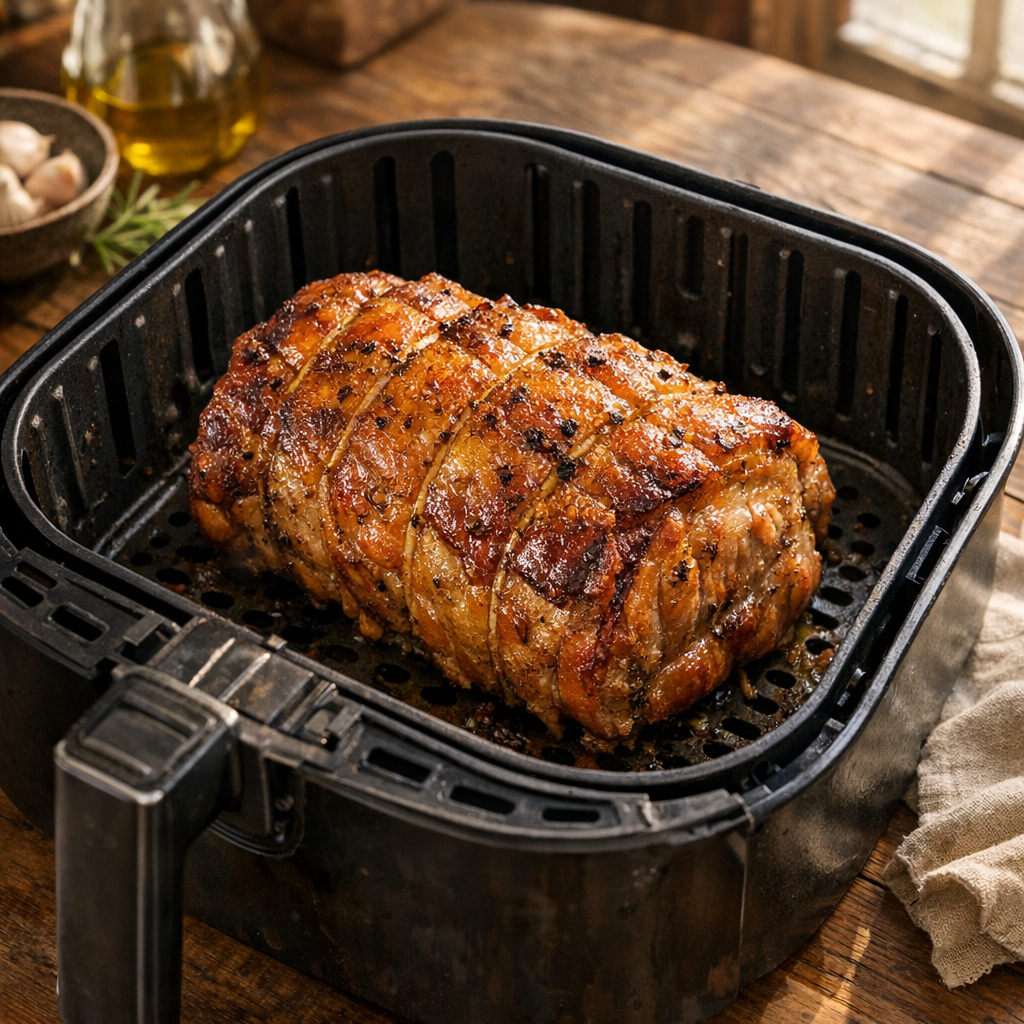 Réussir un Rôti de porc à l’Airfryer sans le dessécher