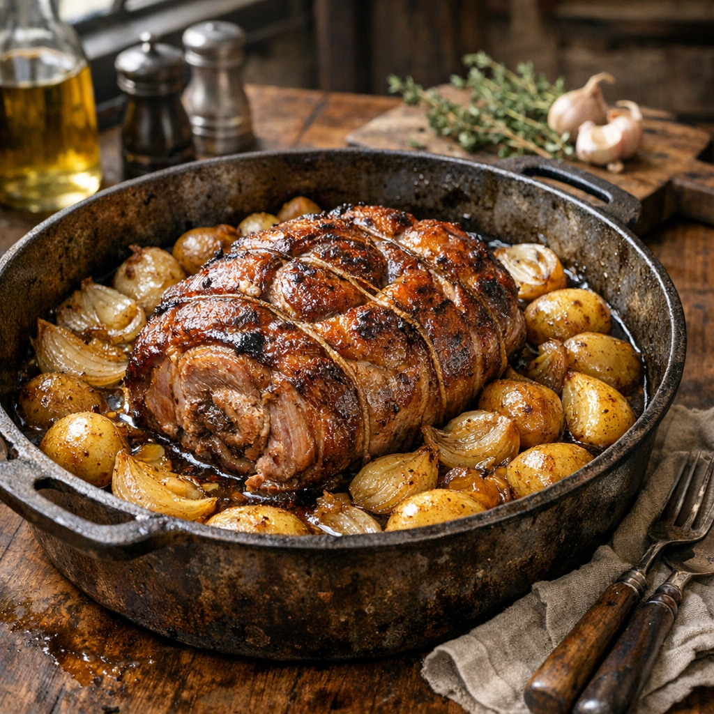 Temps de cuisson Rouelle de Porc au four cuisson lente : guide pratiqu