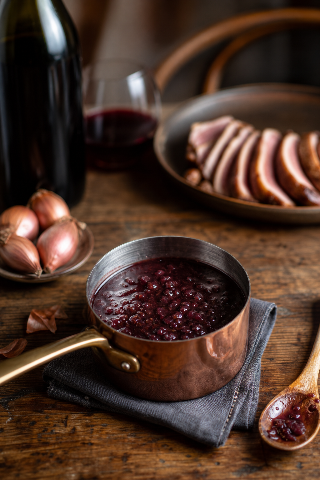 La sauce au Porto nappe vos viandes : recette et gestes précis