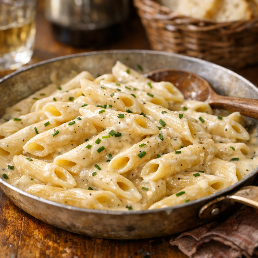 Je vous montre comment réussir une sauce crème fraîche pour pâtes