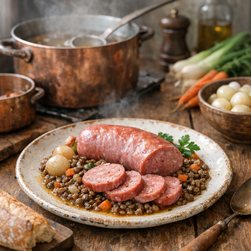Comment réussir un Saucisson à cuire selon la bonne cuisson