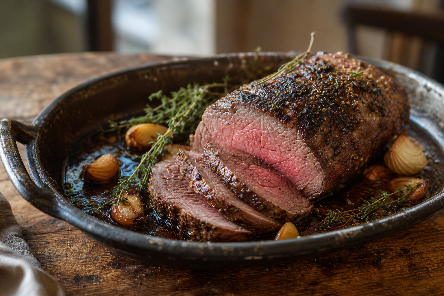 Quel temps de cuisson faut-il pour un rôti de bœuf de 600 g ?