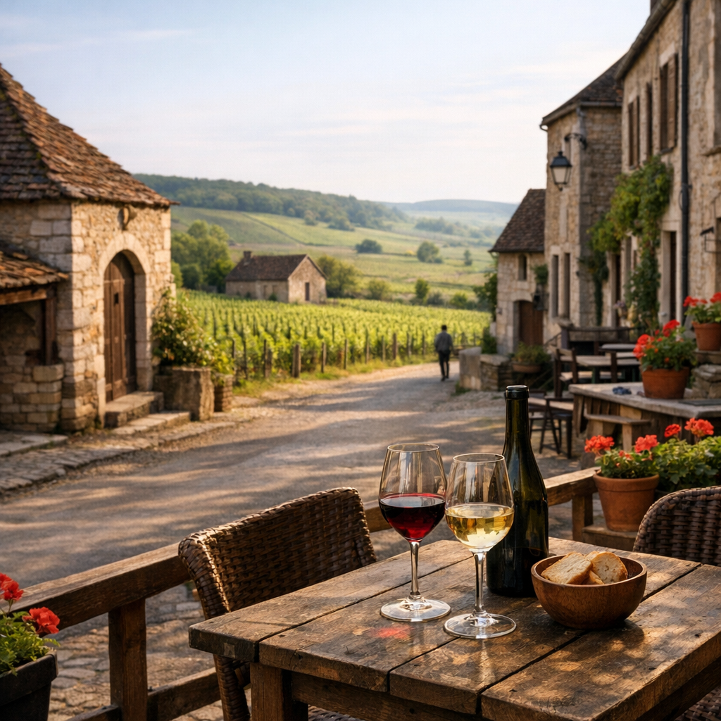 Ville Bourgogne vin : où poser ses valises pour bien boire